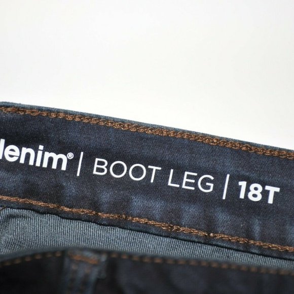 Buy 2 Get 1 Free Avenue Denim Boot Leg Jeans 18T - Picture 3 of 4